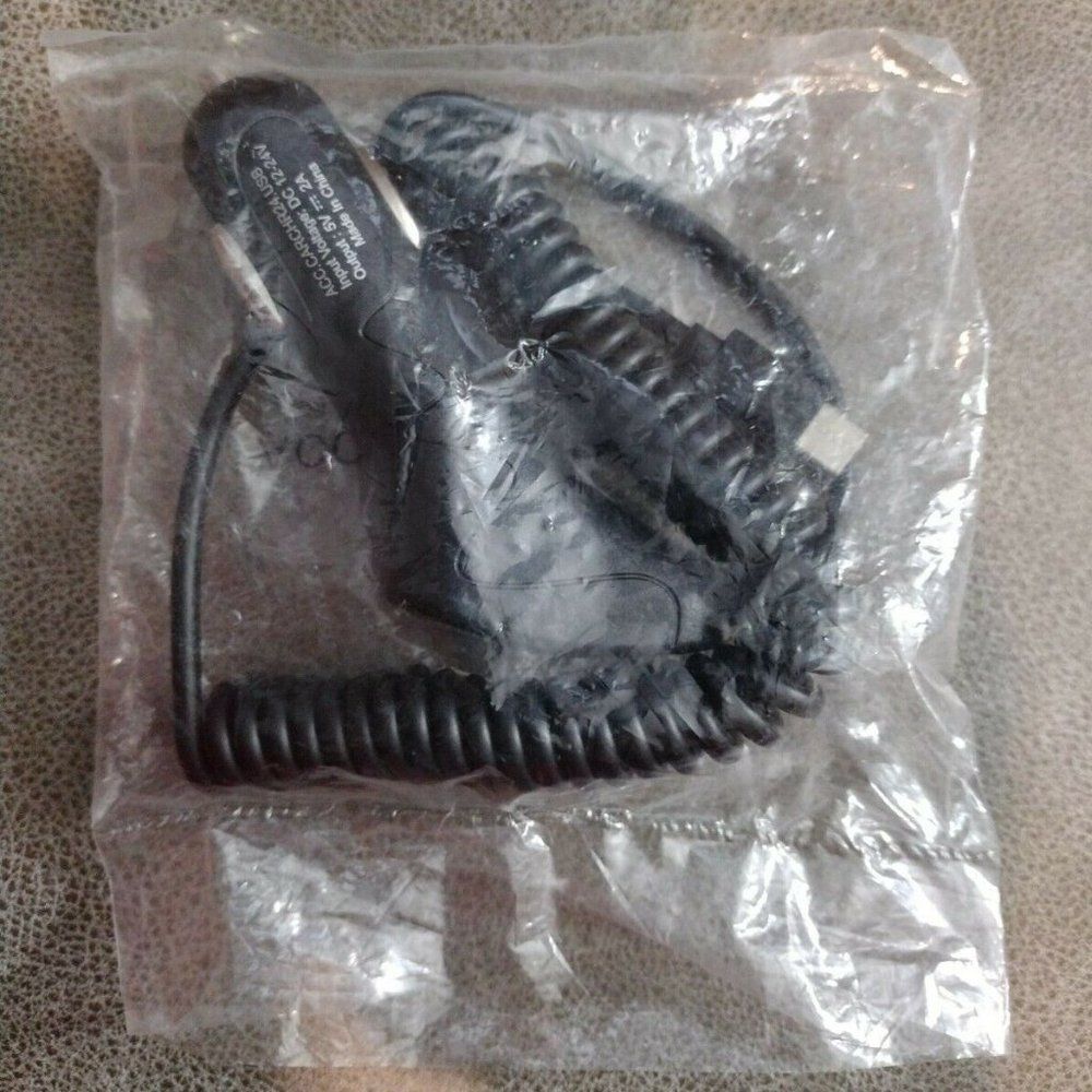 Type C Car Charger Model - ACC.CARCHR24.USB DC 12-24V 5V=2A💥PRICE DROP💥